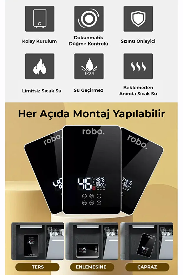 Dijital Akıllı Şofben